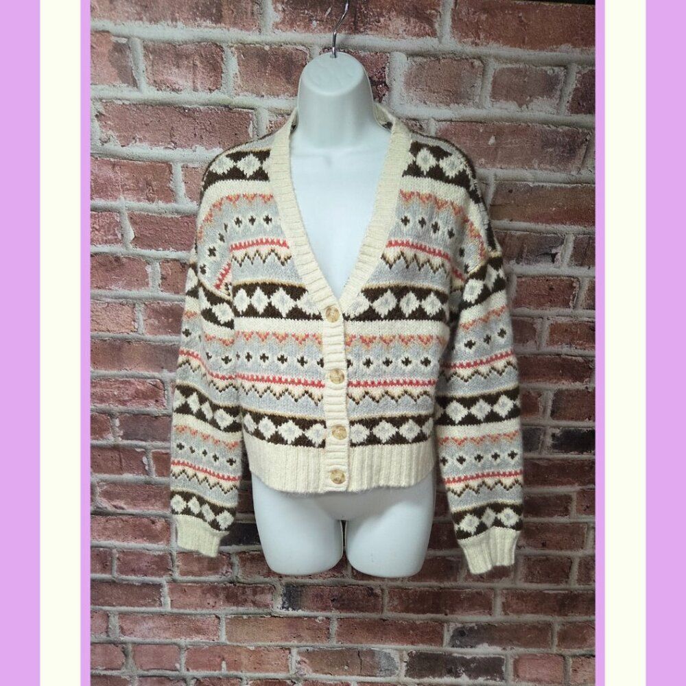 Women's AMERICAN EAGLE Button Down Cardigan Sweater Small‎
